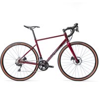 Gravel Bike Triban Grvl 520 Subcompact - Red