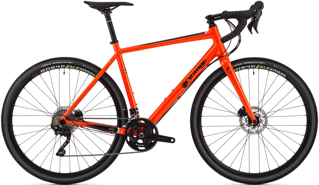 is a gravel bike worth it in the UK - orange gravel bike image