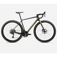 Orbea Terra M20 Team Gravel Bike 2024 Cosmic Carbon View/Metallic Olive Green