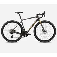 Orbea Terra M30 Team Gravel Bike 2024 Cosmic Carbon View/Metallic Olive Green