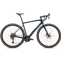 Specialized Diverge Comp Carbon Gravel Bike 2024 Gloss Metallic Deep Lake Granite/Pearllo