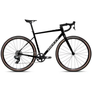 Ridley Kanzo Adventure Alu Sram Apex XPLR AXS 1x12sp Apex XPLR Gravel Bike - 2024 - Black / Silver / XS