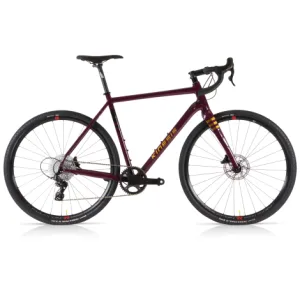 Kinesis Tripster AT Ekar Gravel Bike - Dark Plum / 55.5cm